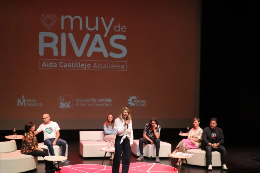 Yolanda Díaz en Rivas