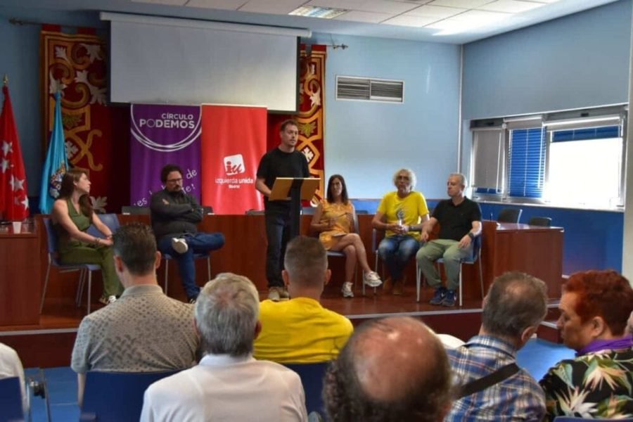 Acto Industria Podemos IU