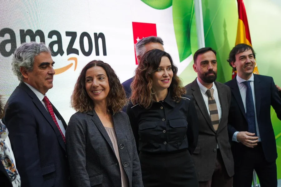 Díaz Ayuso anuncia un convenio con Amazon
