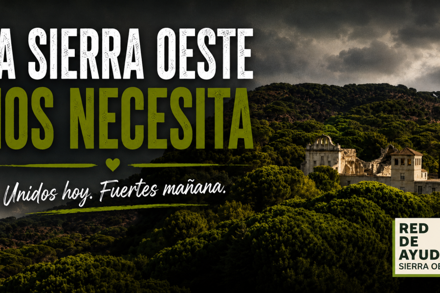 La Sierra Oeste nos necesita
