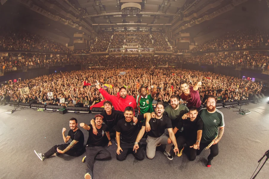 Foto del concierto de La Raíz en el WiZink.