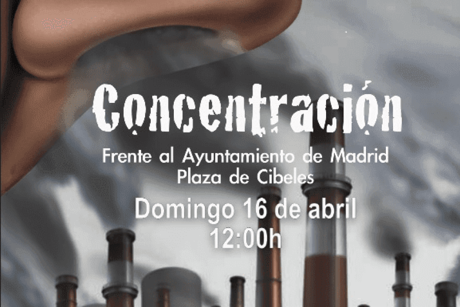 Concentración en Cibeles contra la incineradora