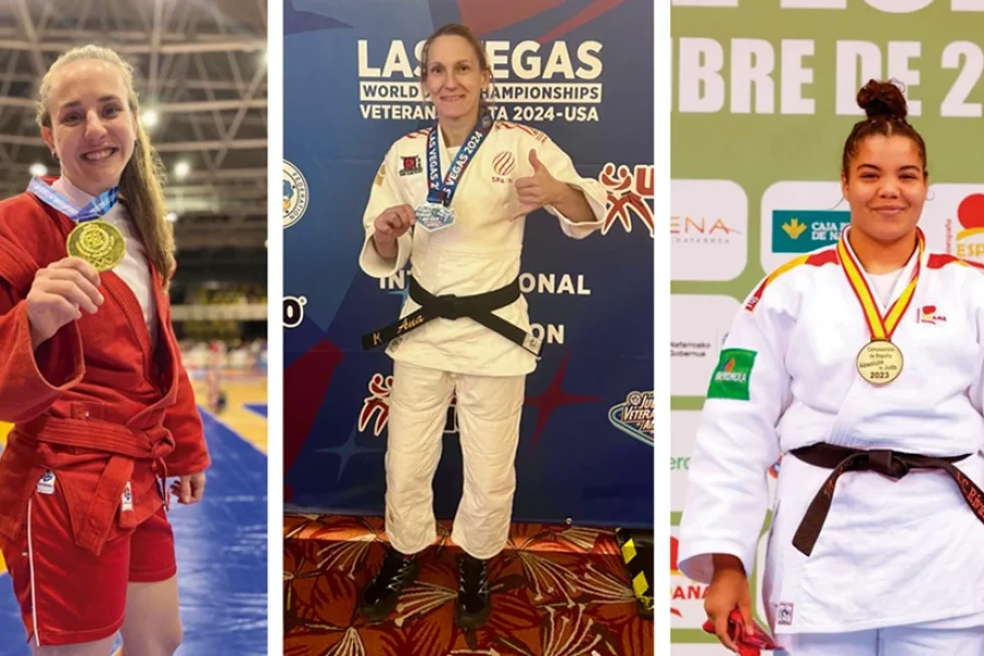 Las judocas ripenses cosechan títulos.