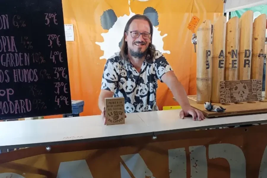 Panda Beer gana el premio a mejor cervecera