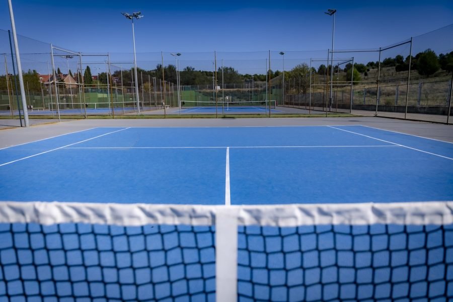 Pistas de tenis del polideportivo Parque del Sureste de Rivas