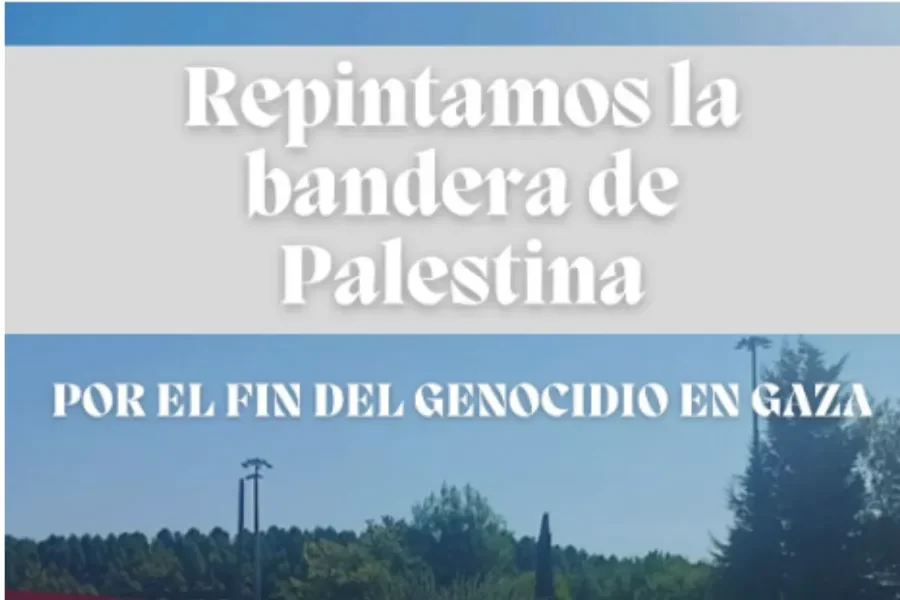 Repintamos bandera palestina