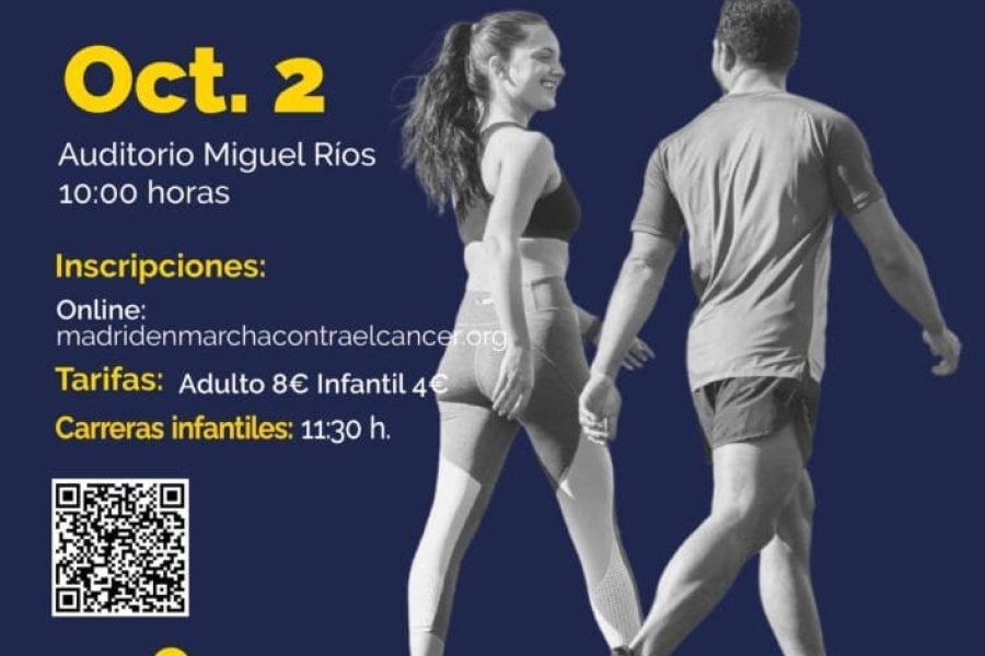 Cartel VI Marcha contra el cáncer