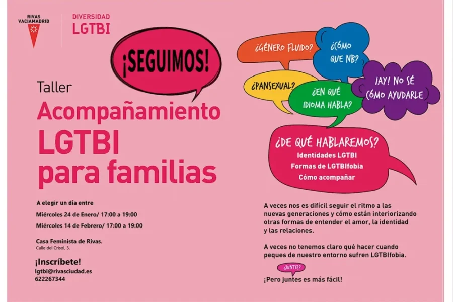 Talleres de acompañamiento LGTBI