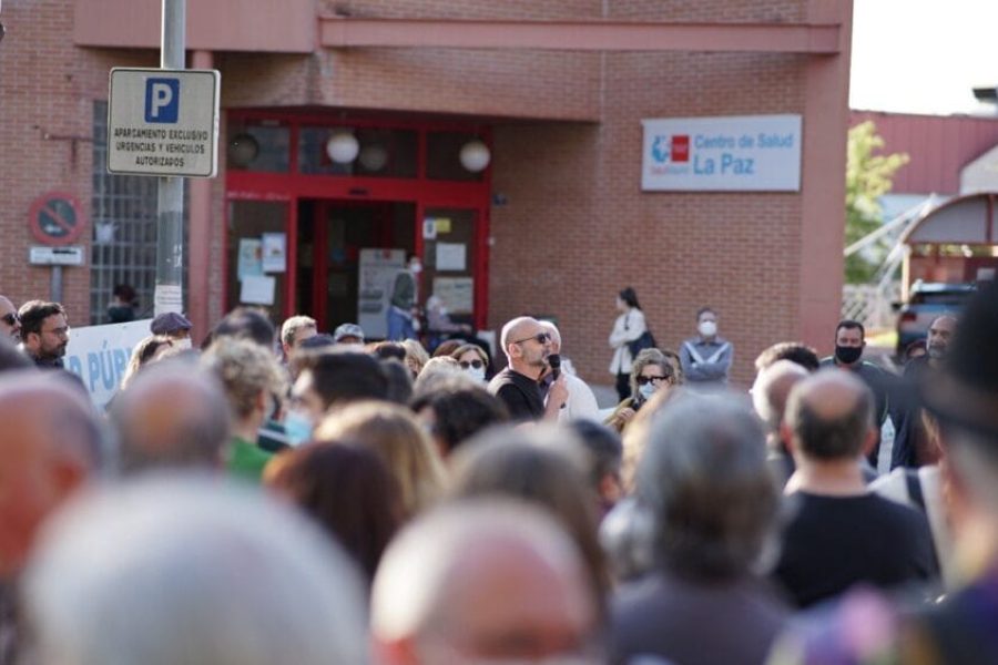 concentración lunes con la sanidad pública