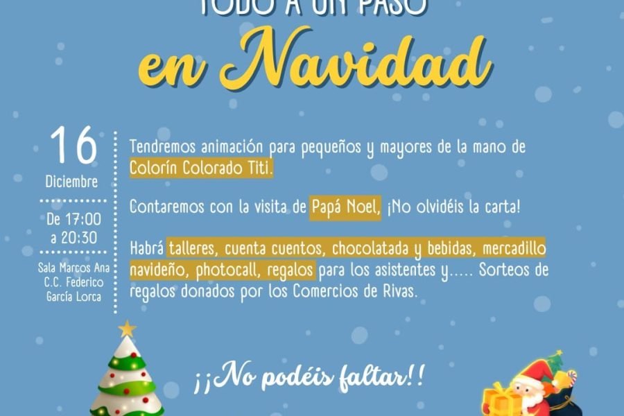 Comercios de Rivas Navidad