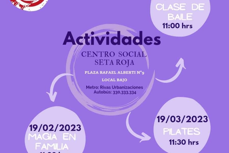 Programación La Seta Roja 2023 - Primer Trimestre