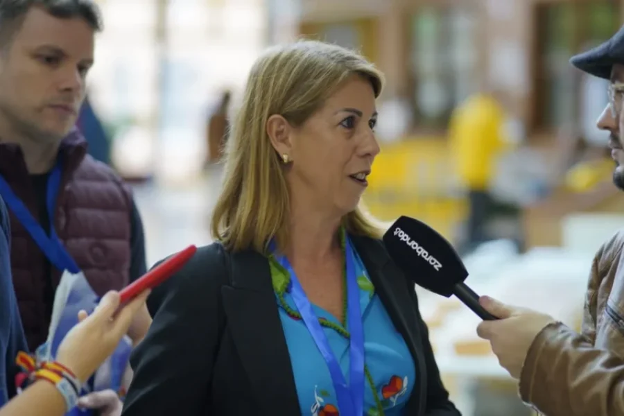 Janette Novo atendió a Zarabanda en el CEIP José Saramago
