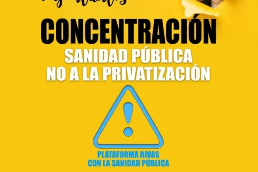 Rivas con la Sánida Pública se concentra contra la privatización