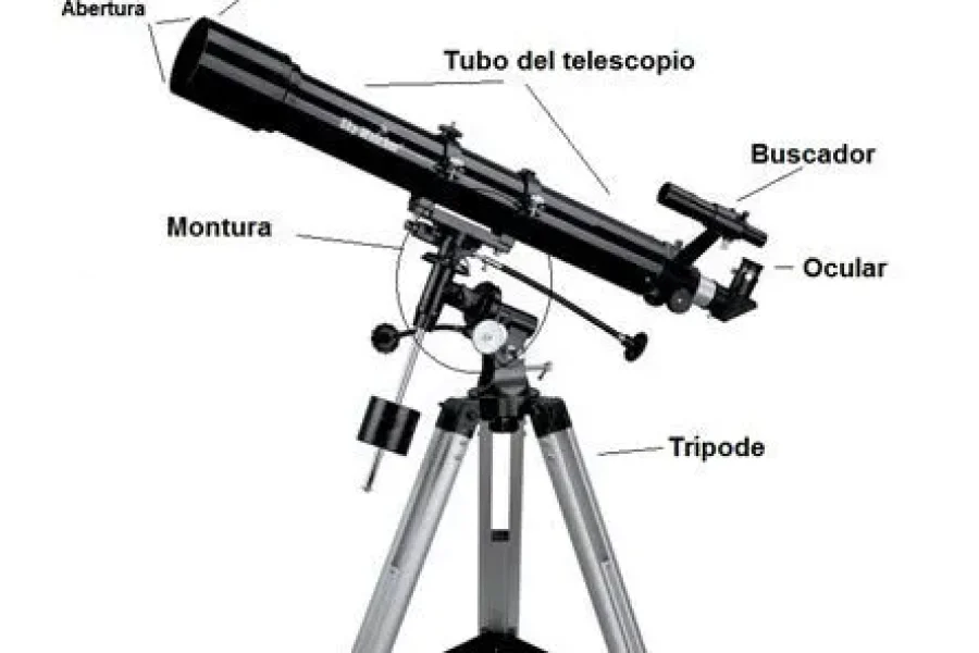 Foto 1:  Telescopio