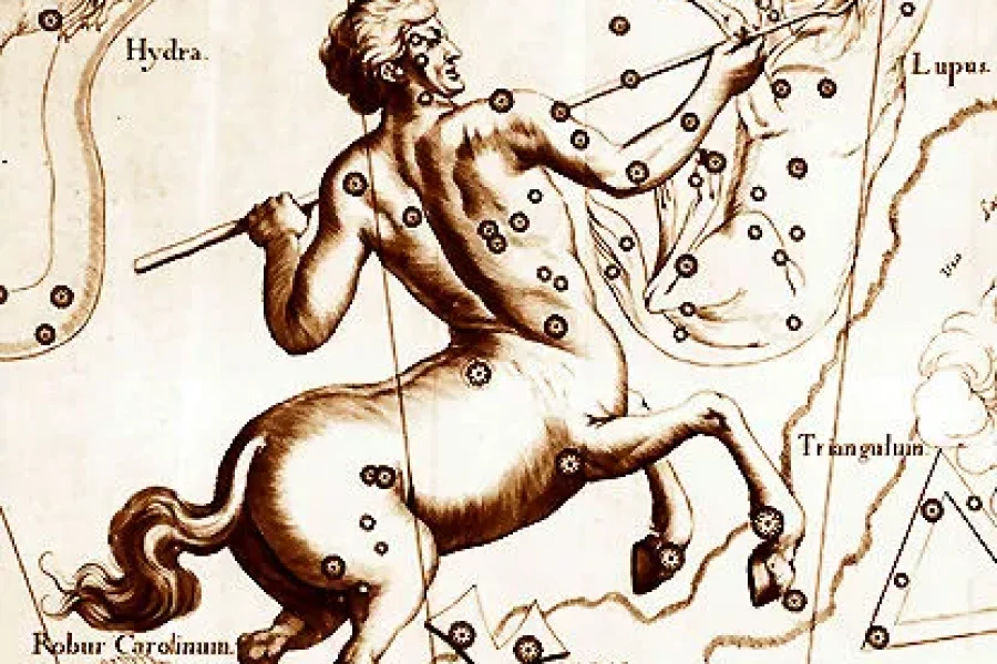 Foto 1: carta Hevelius