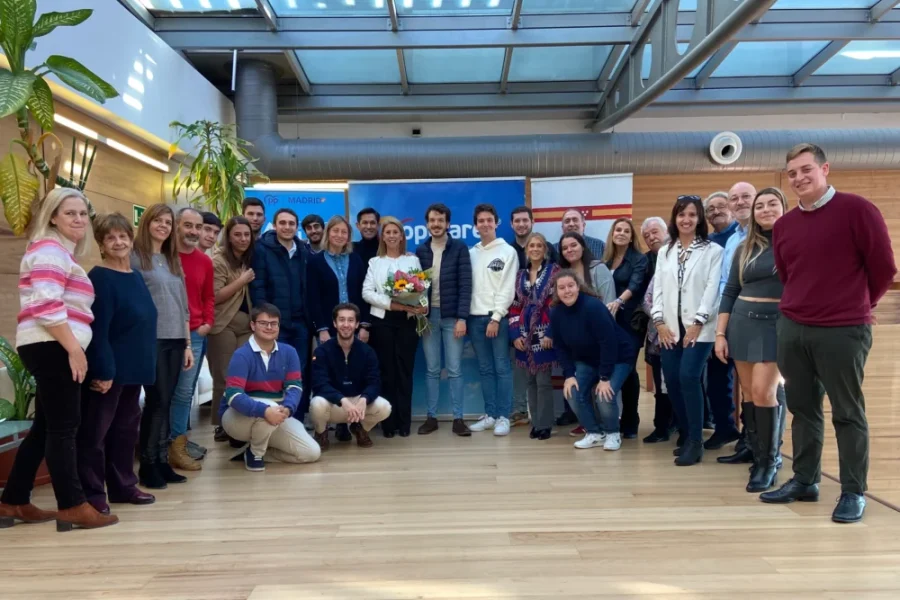 Janette Novo es reelegida Presidenta de PP de Rivas