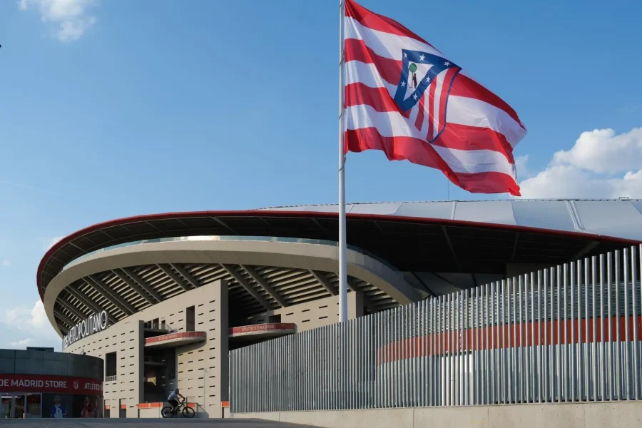 Estadio Metropolitano del Atletico de Madrid.