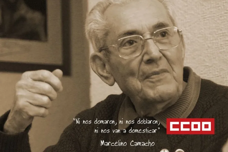 No le doblegaron: Marcelino Camacho mantiene la calle en Navalagamella.