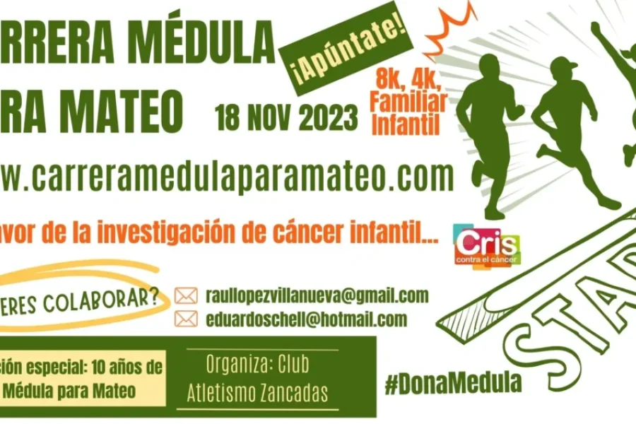 'Médula para Mateo' celebra su 10º aniversario