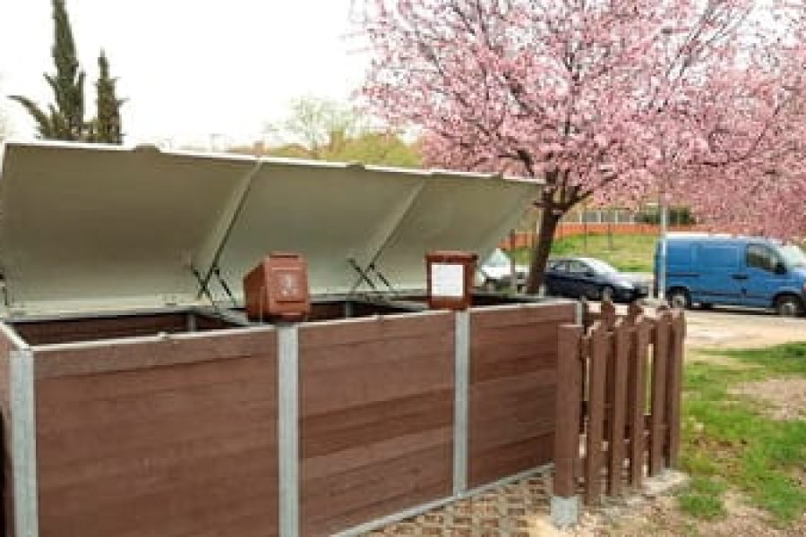 Media tonelada de residuos convertida en compost