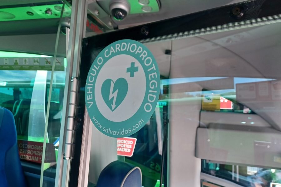 desfibrilador autobus