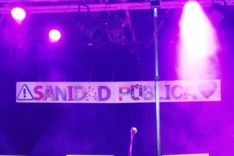 Rivas reivindica la sanidad pública