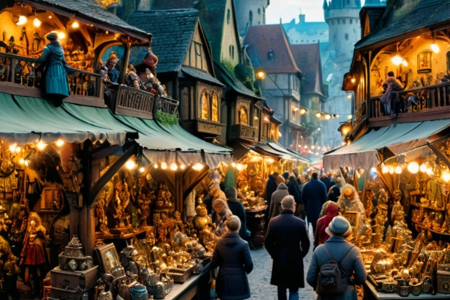 mercadillo navideño rivas