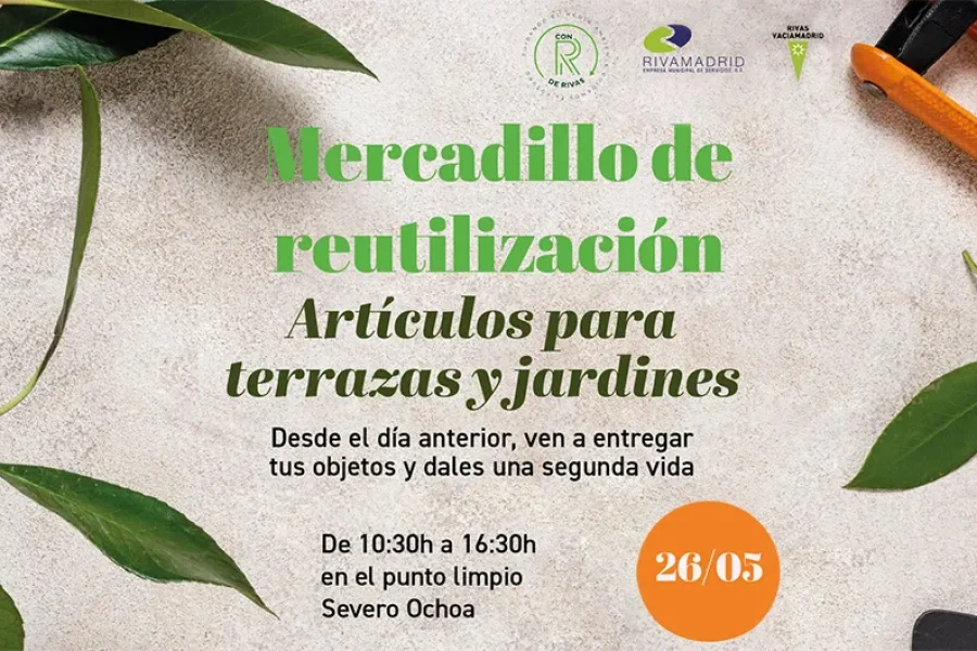 Mercadillo de reutilización de cara al verano