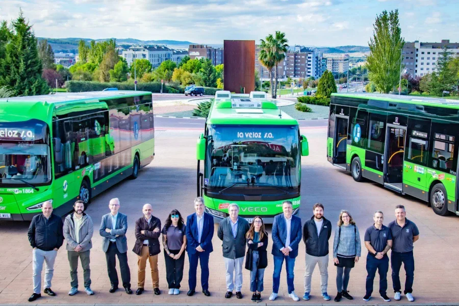 La Veloz suma tres buses eléctricos en Rivas