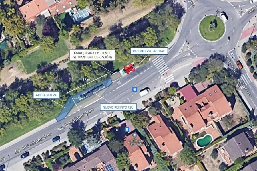 Obras: ampliación del espacio peatonal