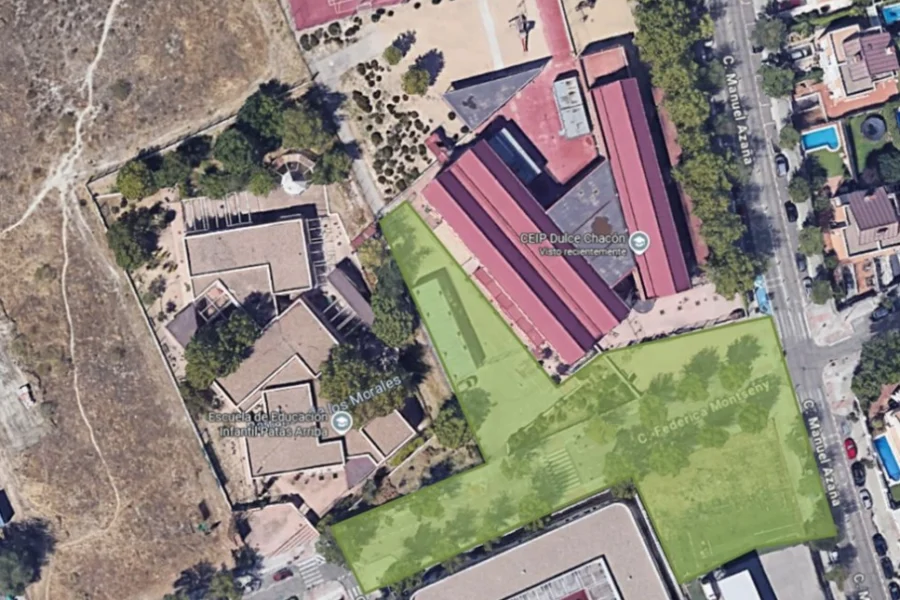 Rivas peatonalizará el entorno del CEIP Dulce Chacón