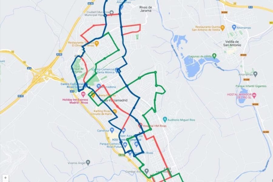 Rivas presenta su alternativa al mapa concesional del transporte urbano e interurbano de la Comunidad de Madrid