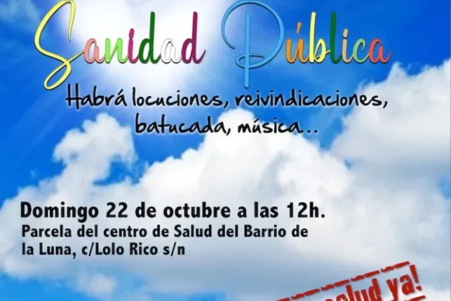 Un jardin de papel por la sanidad pública