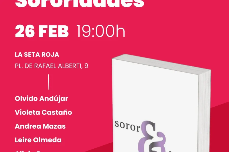 Recital de poesía con el Colectivo Sororidades, organizado por el PCE Rivas.