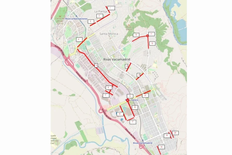 Rivas destinará hasta 1,9 millones de euros al plan de asfaltado