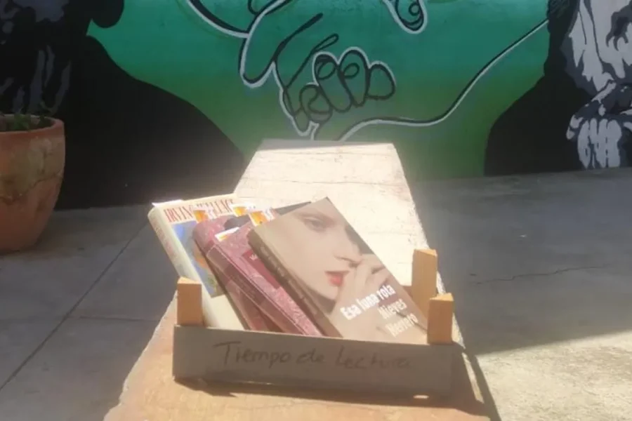 Banco del Tiempo saca los libros a la calle