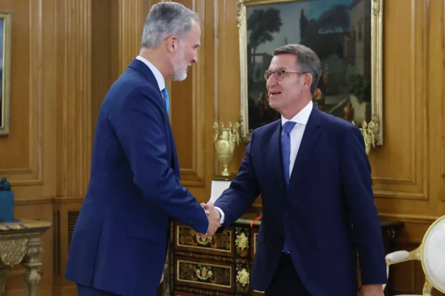 El Rey propone a Feijóo candidato a la investidura ante la ausencia de mayorías